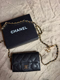 Mini Sac Chanel Noir/Dore